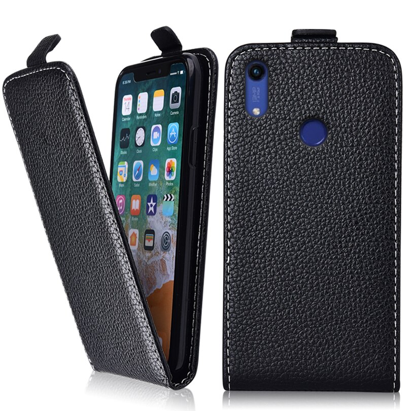 Vintage flipcase voor huawei  y6s jat -lx3 jat -l29 jat -lx1 jat -l41 hoesje leer effen schattig hoesje voor huawei  y6 y 6s patroon fundas