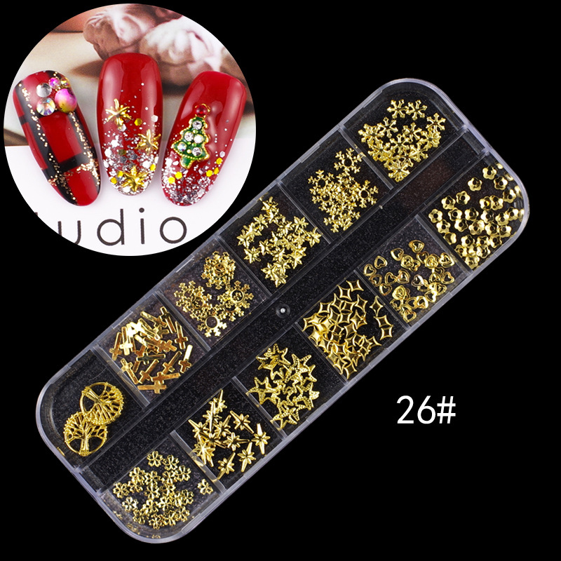 Gemengde Kleur Nail Rhinestones Stones Nail Art Decoraties Strass Decoratie 3D Manicure Steentjes Voor Nagels Art Accessoires