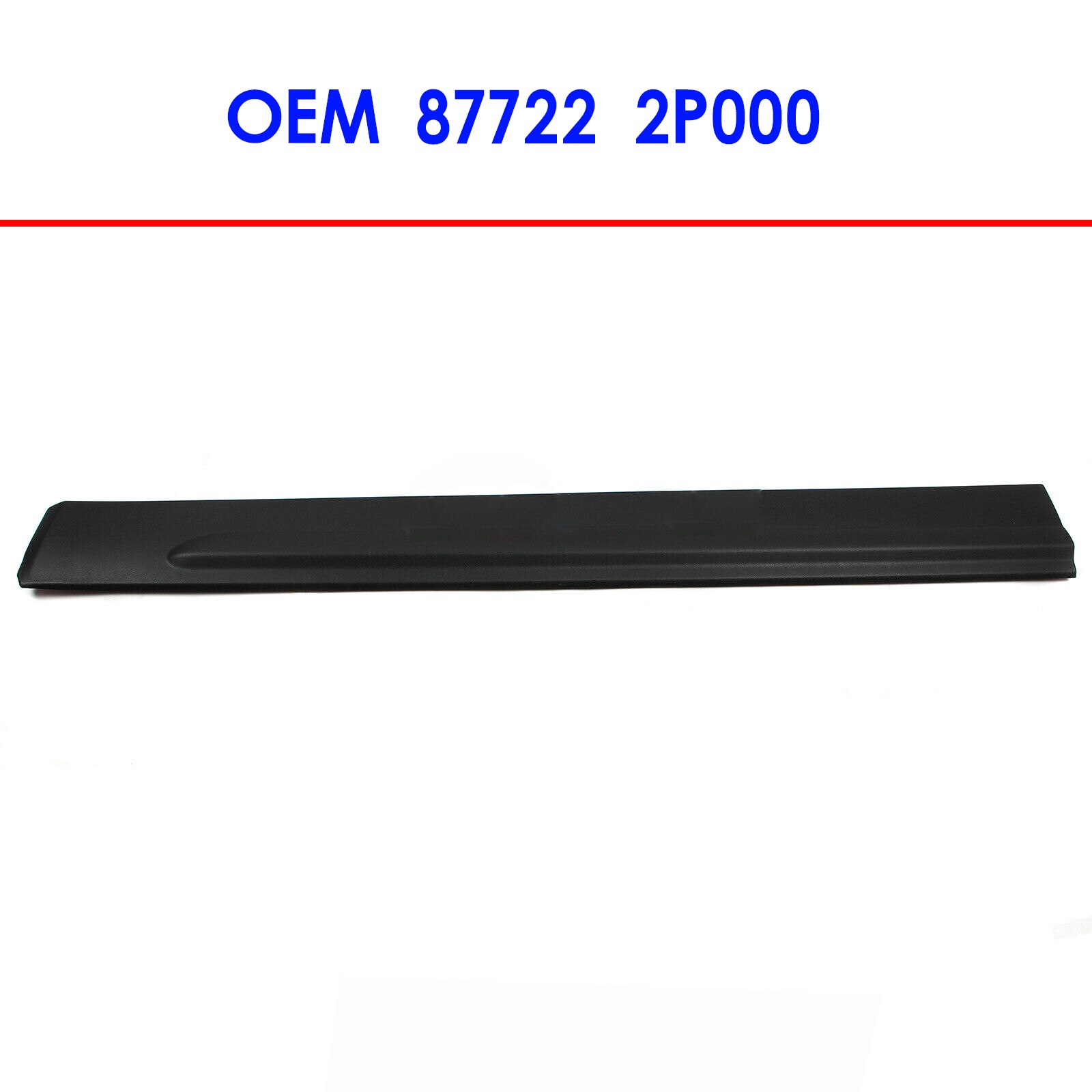 OEM 877212P000 877222P000 Molding Front Door left&Right Exterior for Kia SORENTO