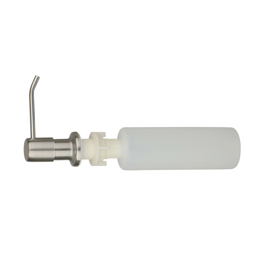 Soap Dispenser Kitchen Sink Soap Hand Liquid Pump Bottle 10.7" X 2.16" ABS+Stainless Steel Stainless Steel Soap Dispensers