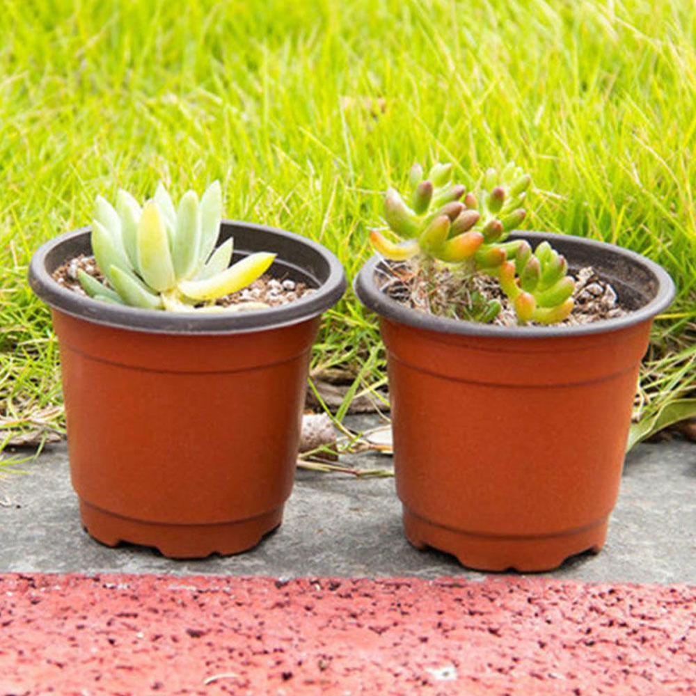 Boîte de culture en plastique, 10 pièces, plateau de semis résistant aux chutes pour la maison, jardin, Pot de plante, pépinière, repiquage, Pots de semis de fleurs
