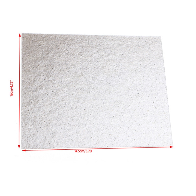 Nyttige glimmerplader ark mikrobølgeovn reparationsdel køkkenredskab 145 x 120mm