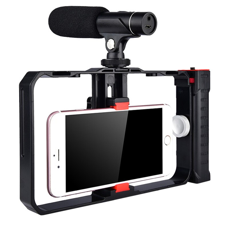 Video Camera Cage Stabilizer Film Making Rig for Cell Phone Handheld Bracket NC99
