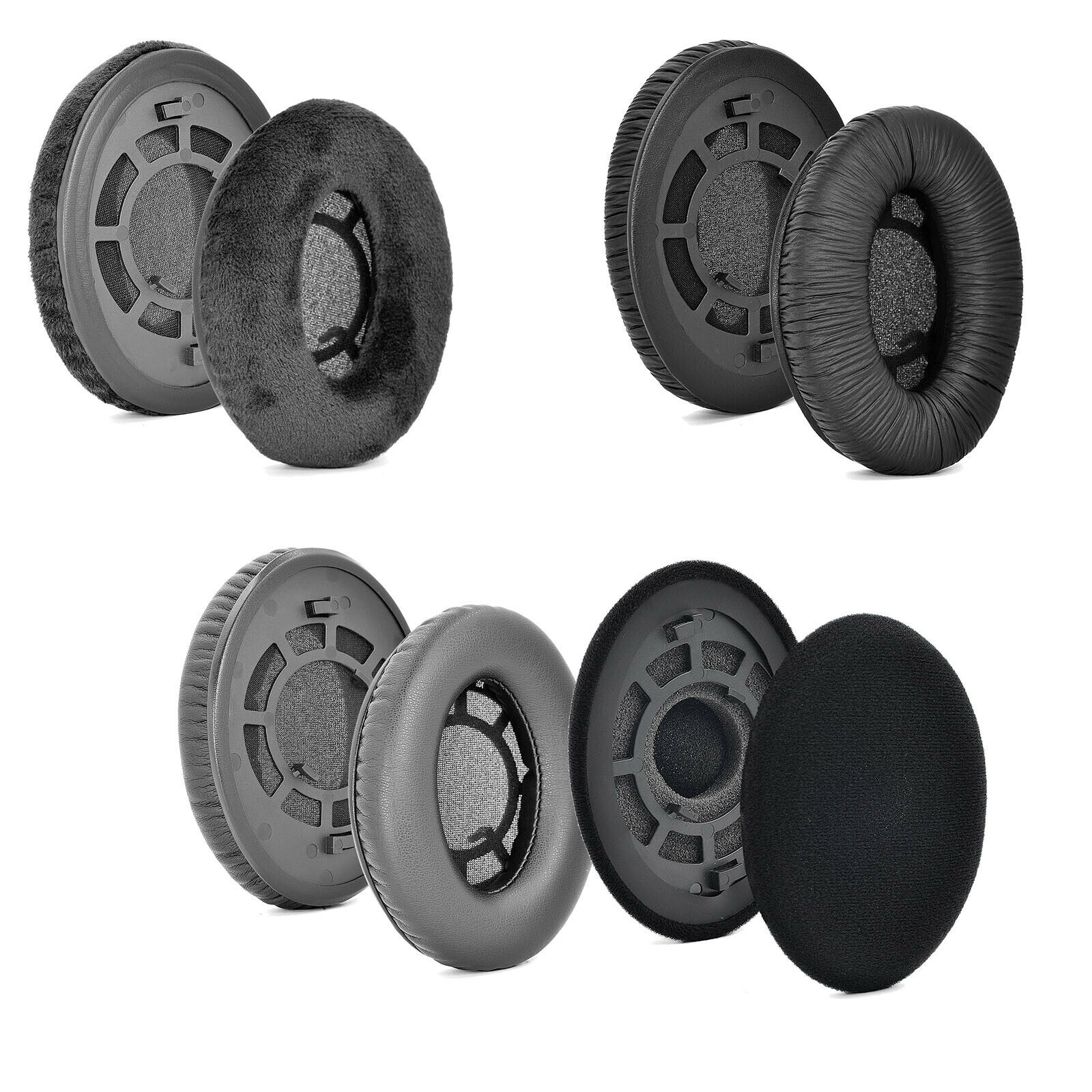 1 Paar Ohrpolster Kissenbezug Ersatzteile für Sennheiser RS120/HDR120 II/RS100/RS115/RS119 Headset-Zubehör Ohrpolster