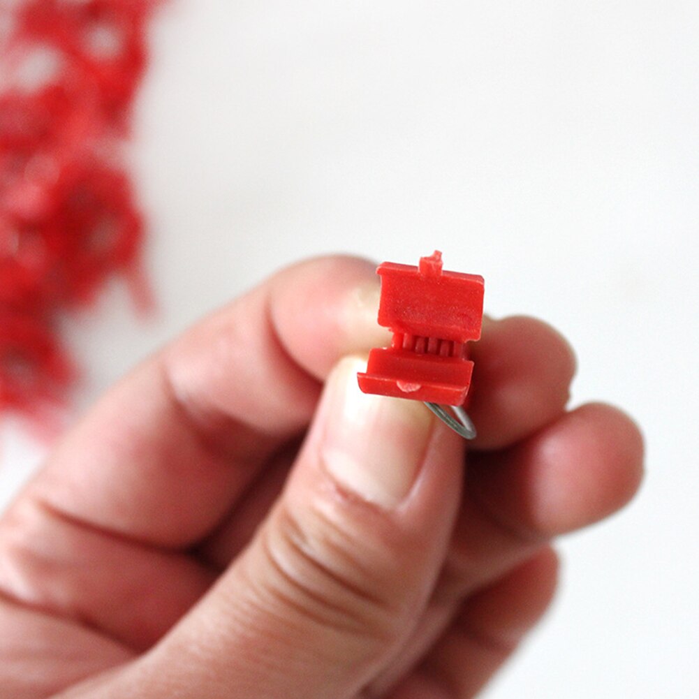 50pcs Plastic Grafting Graft Clips Garden Plant Support for Vegetable Flower Tomato Stalks Fix Grow Upright Grafting Tool Garden