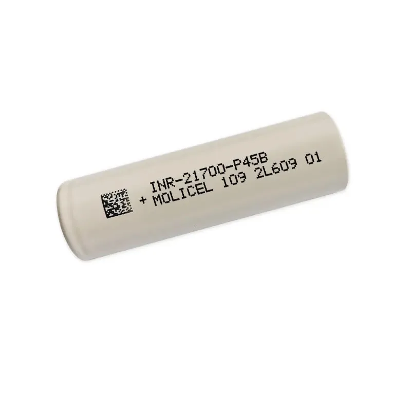 Molicel P45B 21700 Batterij - 4500mAh Hoge Capaciteit - 45A Ontlading - Oplaadbare Li-ion Cel