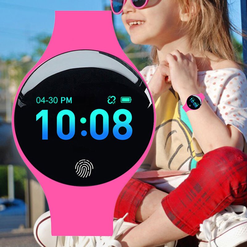 Children's Smart Bracelet Sport Fitness Pedometer Smart Wristband Waterproof Bluetooth Smart Clock For Boy Girls Kids Watch