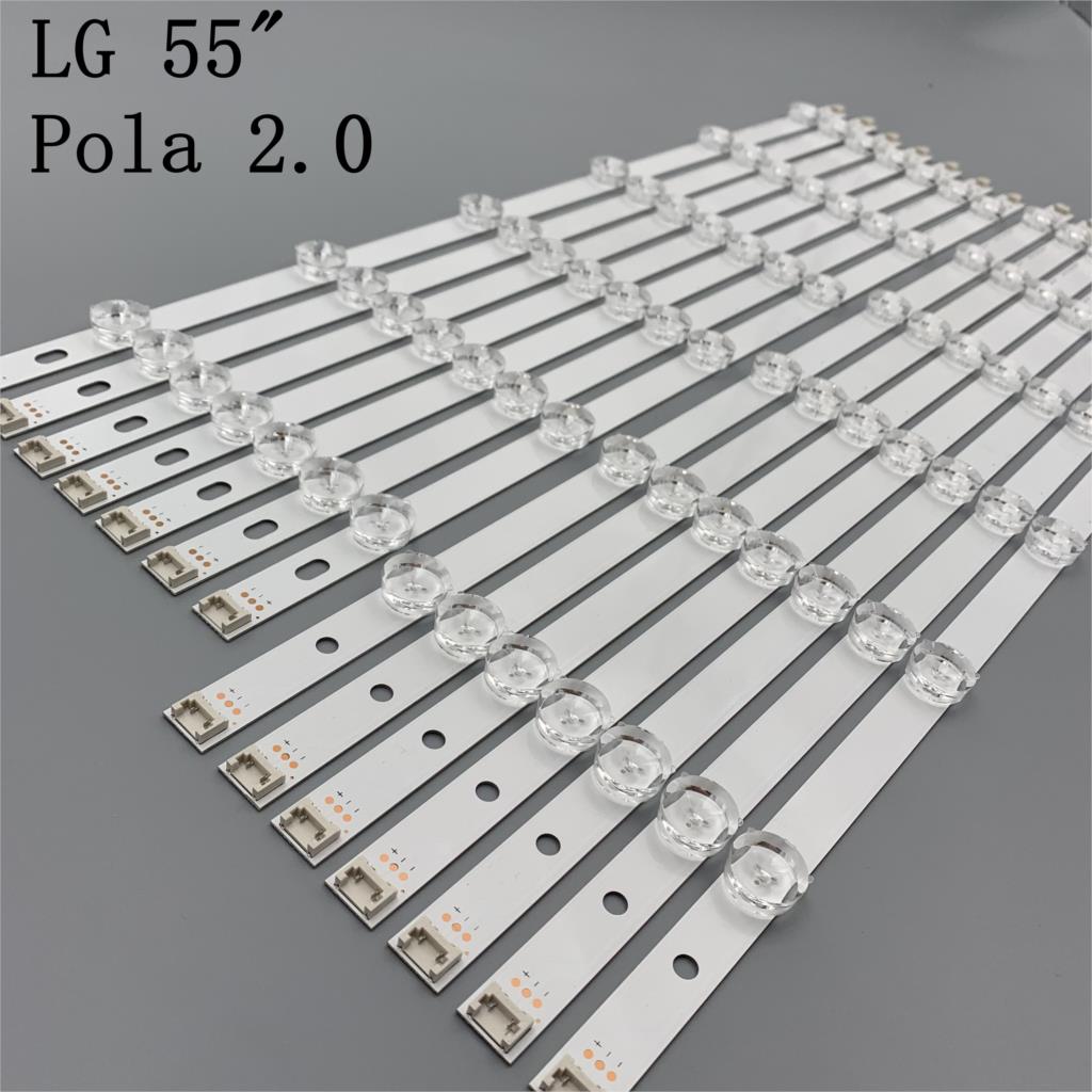 Led Backlight Strip Voor Lg LA62M55T120V12 55LN5400 55LN6200 55LN5600 55LN5710 55LN5750 55LA6205 55LA6200 55LA6210 55LA6208