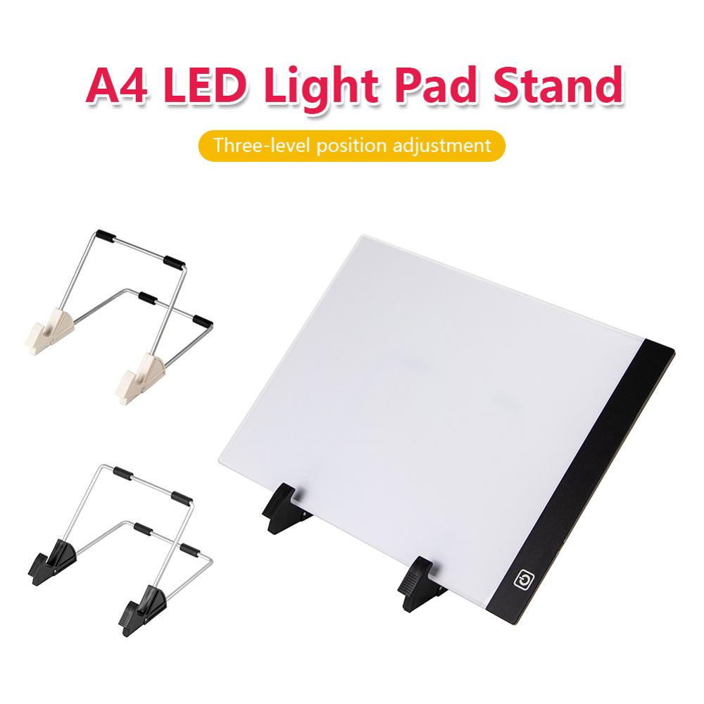 A4 LED Licht Pad Falten Stehen für Diamant Malerei Pad Telefon Ständer Halfter Diamant Stickerei Unterstützen Halfter Handwerk Zubehör