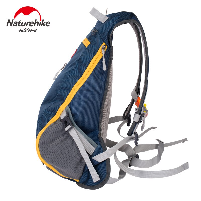 Naturehike waterproof cycling backpack with helmet cap pocket frameless outdoor camping backpack running hydration water bags