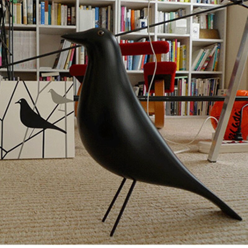 Eames – Statue d&#39;oiseau créative en résine, Sculpture de bureau, décoration de maison, accessoires