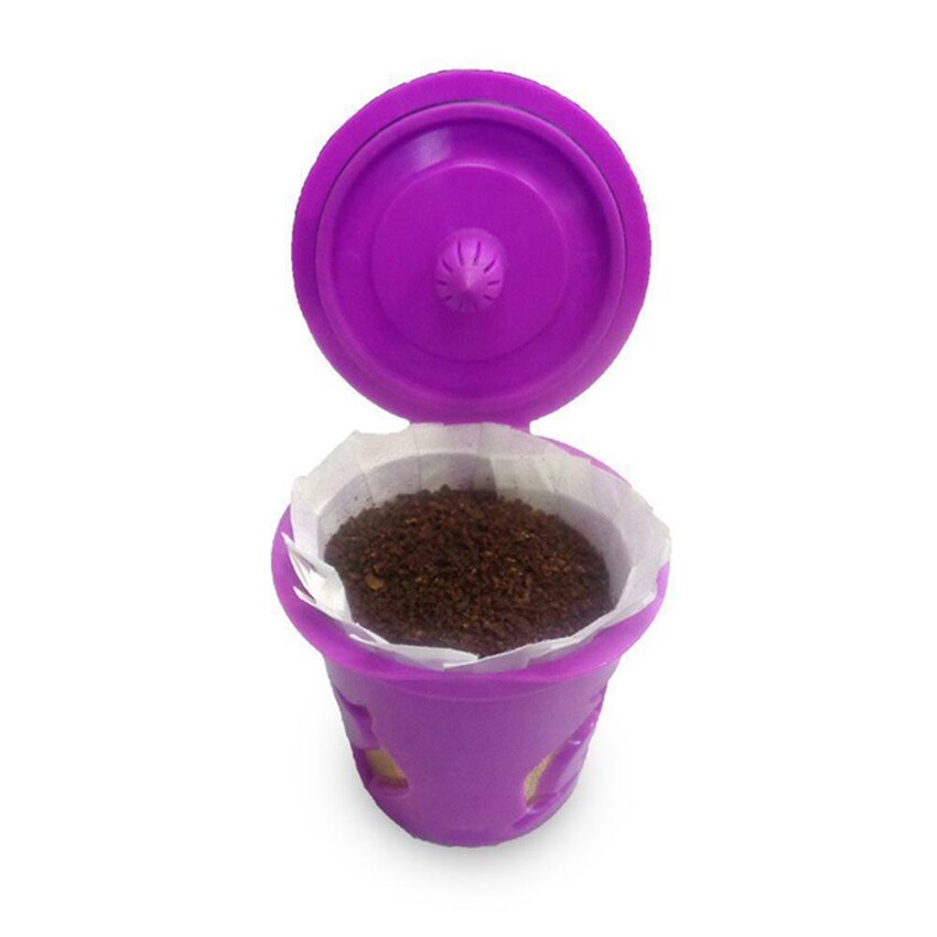 100 st pappersfilter koppar utbytes k-cup filter för keurig k-cup fantastiska kaffefilter