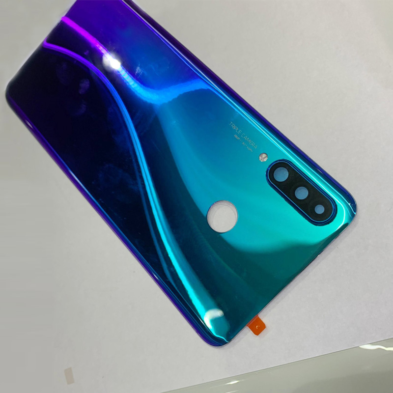 Behuizing Case Back Glas Batterij Cover Achterdeur Panel Voor Huawei P30 Lite Back Glass Cover Vervanging