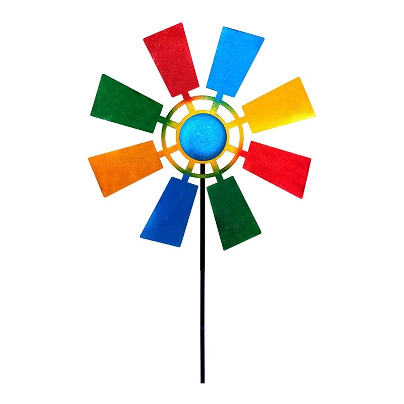 Wind Spinner Outdoor Metal Wind Unique and Magical Metal Windmill Outdoor Kinetic Energy Wind Spinner Wind Catcher