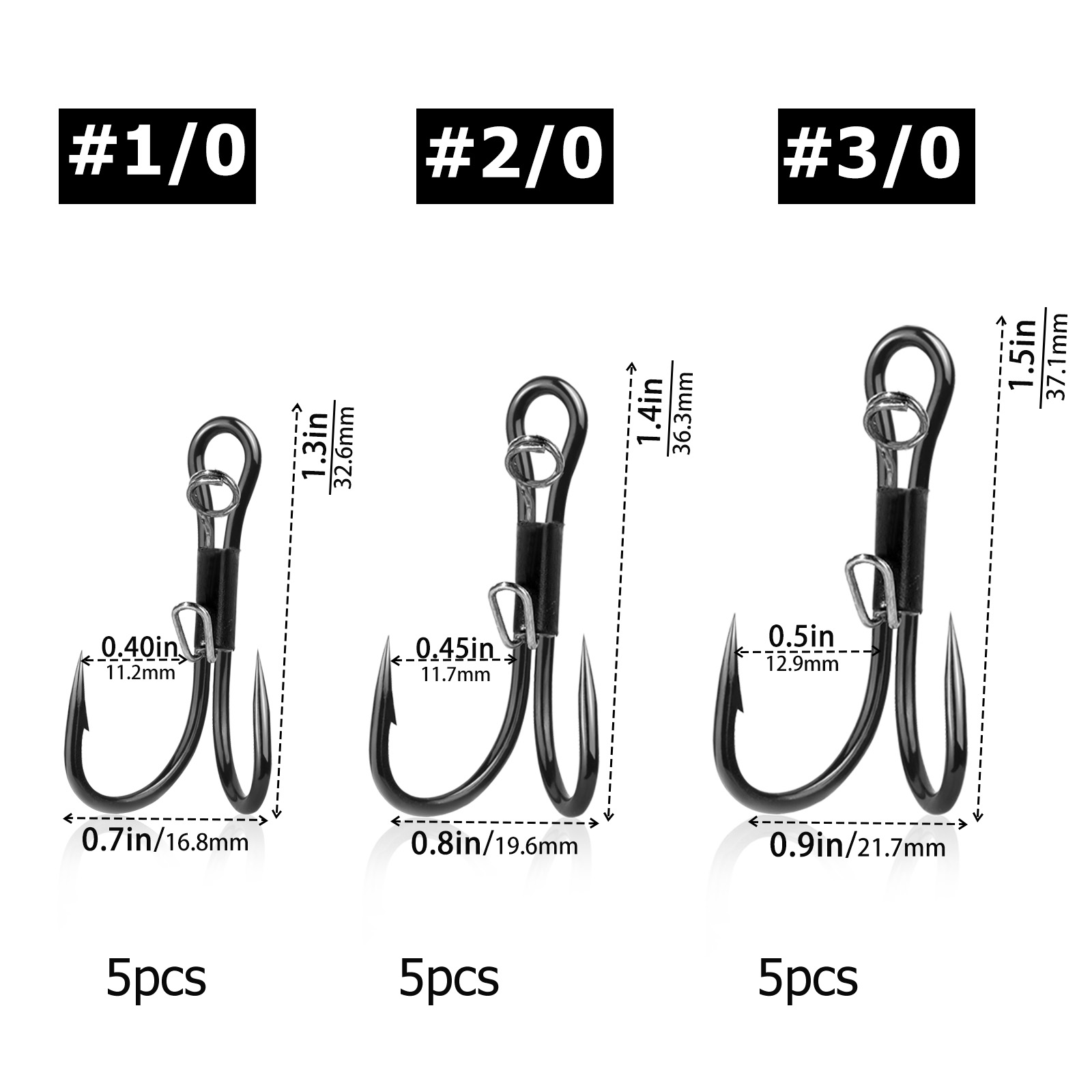 FishTrip-anzuelo doble para pesca de camarones vivos, anzuelos fijos, 10-15 Uds., flotador de pesca, soporte para cebo, anzuelos, Señuelos de Pesca, agua salada y dulce: Borgoña