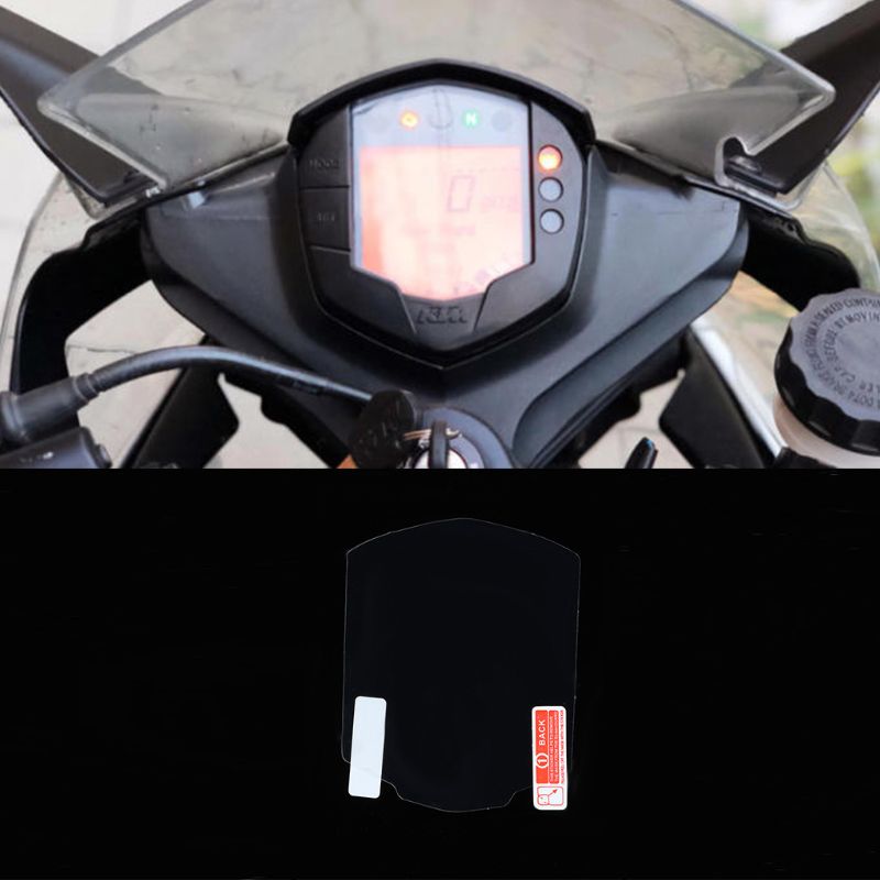 2 Set Cluster Scratch Cluster Screen Protection Film Protector For KTM Duke 200 For KTM D U K E 390 For KTM 200 390