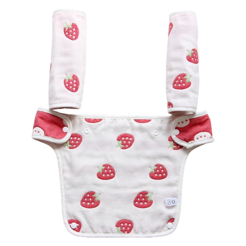 Bavoir porte-bébé, housse de protection, serviette de salive, tissu de rot d'alimentation L9CD: 1