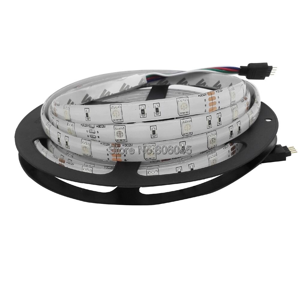 5M 12V Dc Smd 5050 Led Strip Licht 30LED/M 150Leds IP20 IP65 Waterdichte Lint Wit warm Wit 5050 Rgb Flexibele Led Streep