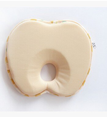 Head Shaping Baby Nursing Pillow Anti Roll Memory Foam Pillow Prevent Flat Head Neck Support Newborn Sleeping Cushion: 4