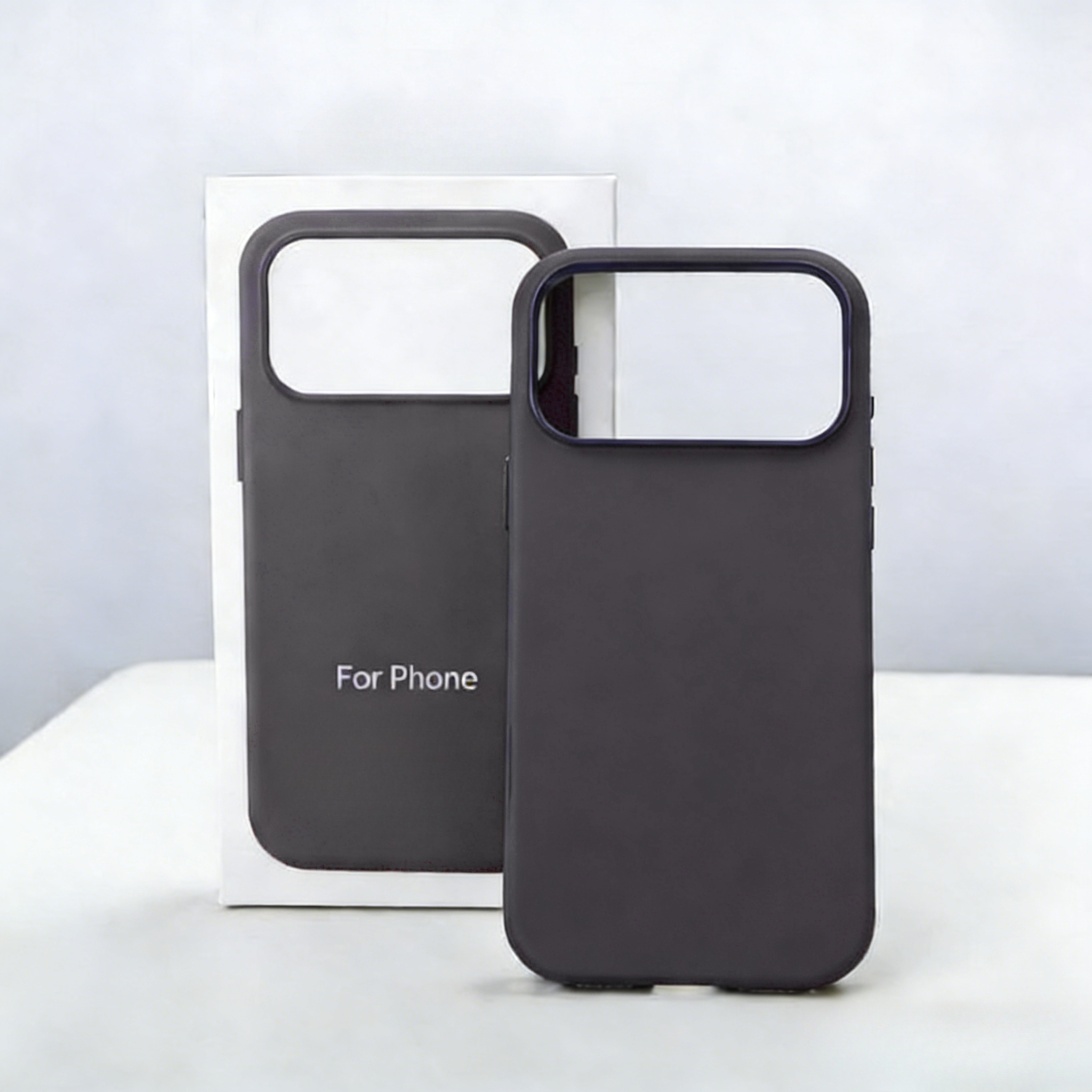 Capa oficial de silicone 1:1 para iphone 17 pro max e iphone 17 pro com magsafe. capa original de silicone líquido para carregamento sem fio.: Preto / Iphone 17