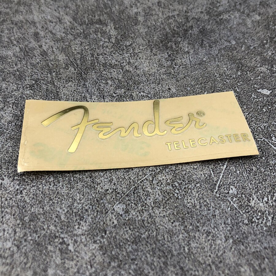 Metal Guitar Decal Sticker Headstock Logo Selfadhesive