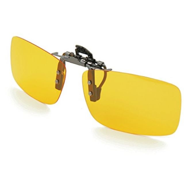 Polariserede solbriller klip drev solbriller gule nattesyn briller nat harpiks linse kørsel briller