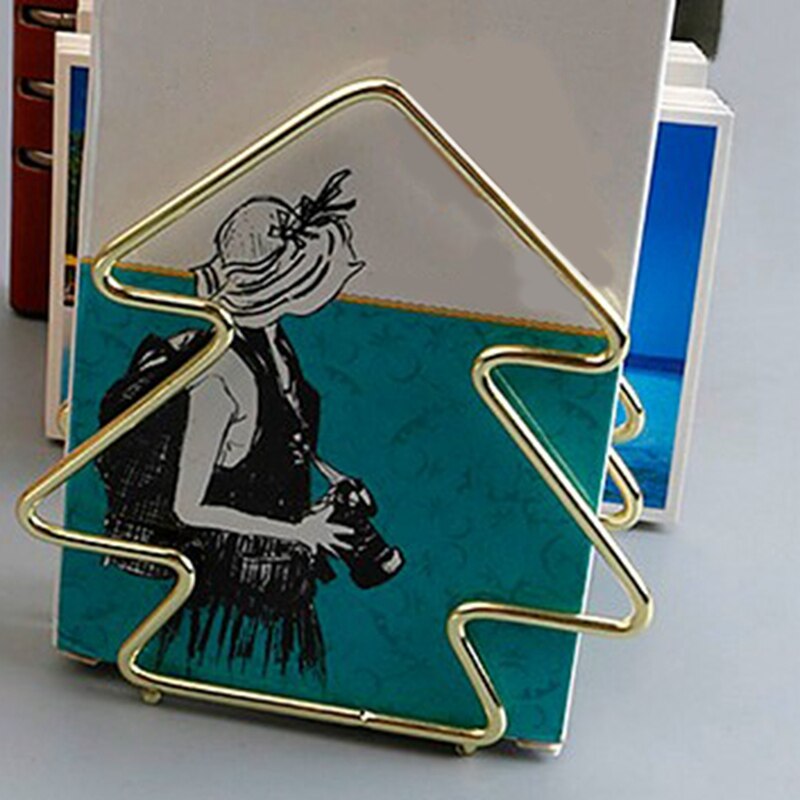 Bestand Sorter Organizer 5 Sectie Ijzerdraad Boek Eindigt Tijdschrift Stand Opslag Mail, Papier, Document, map, Office (Goud)