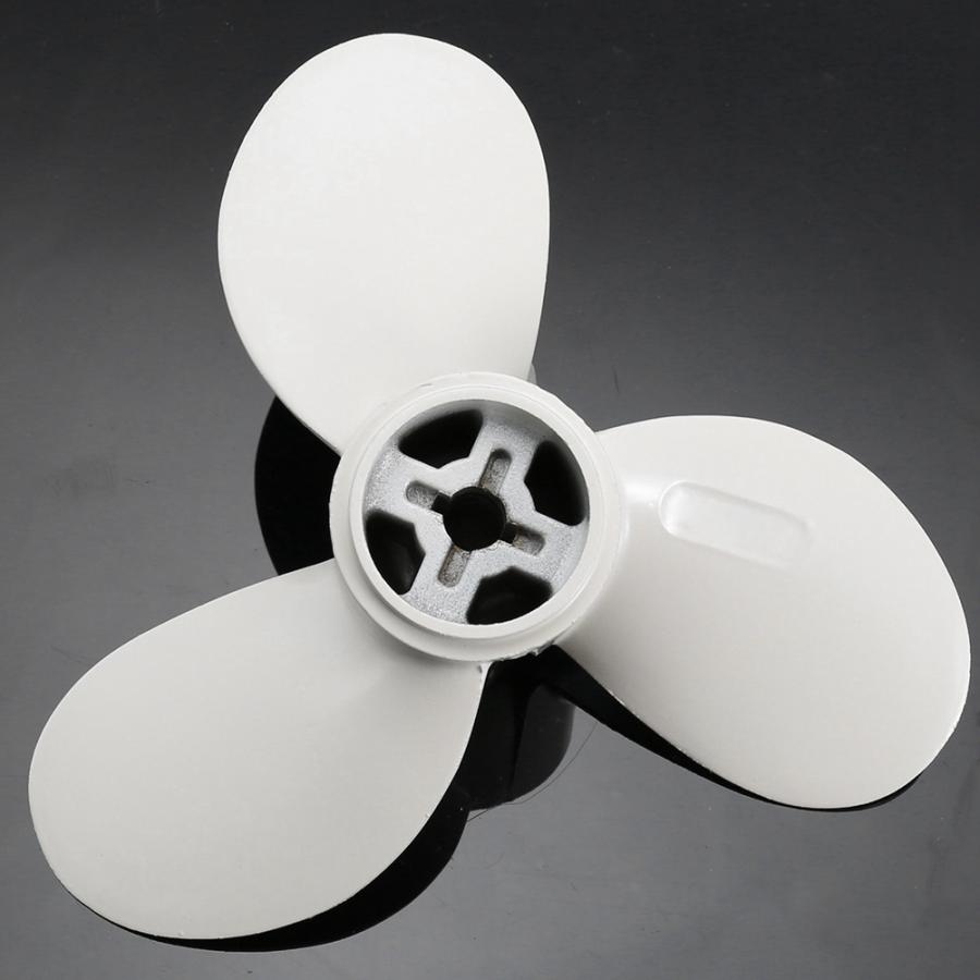 Alamor 11 1/8 X 13-G Aluminium Boot Propeller Buitenboordmotor 3 Blade Voor Yamaha 30-60Hp