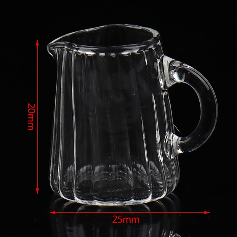 1Pc 1:12 Scale Miniature Glass Drinking cup Dollhouse Kitchen Accessories DIY Toys: 2