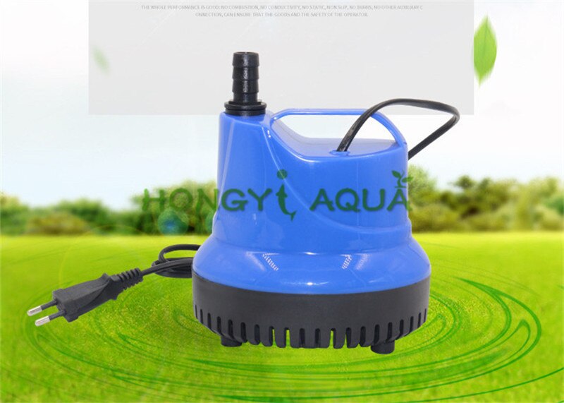 Akvarium dränkbar pump luftkonditionering fläkt cirkulationspump anläggning hydroponics sköldpadda tank botten sugpump 110v/220-240v