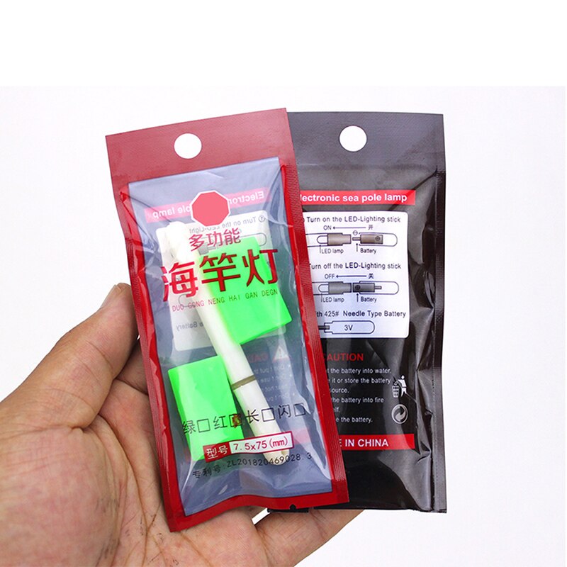 1PCS LED Float Deep Water Night Fishing Gear Fishing Float + LED Electric Float Light Fishing Tackle Luminous Float