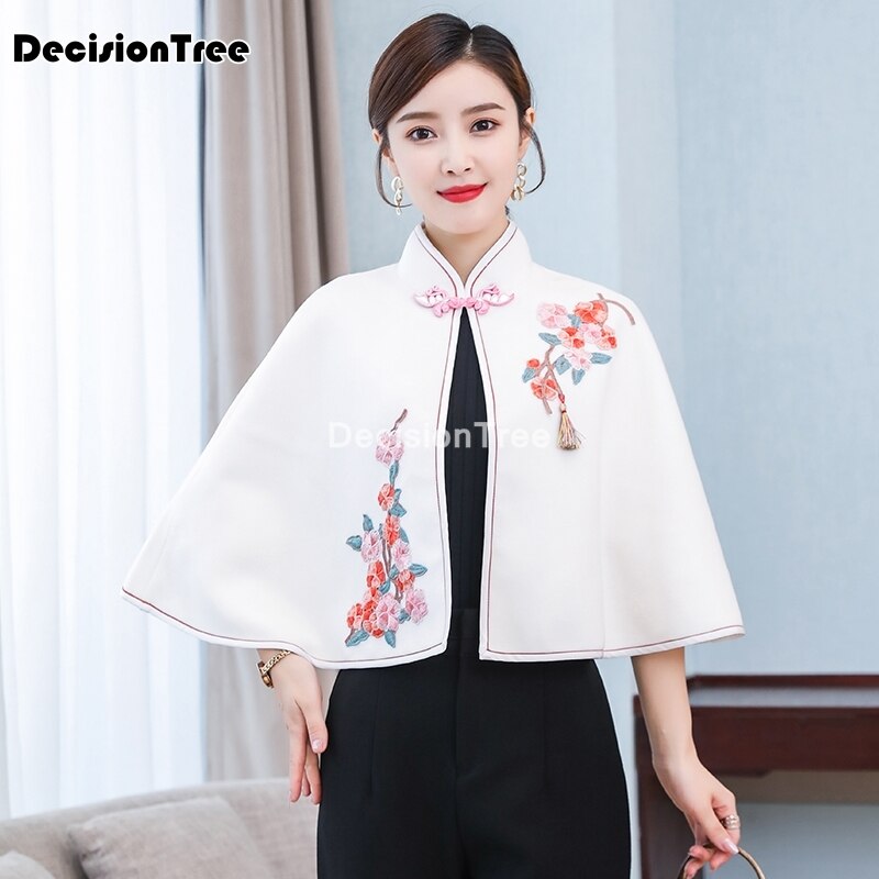 chinese traditional women hanfu clothing hanfu top tang suit chinese blouse chinese ancient v neck linen shirts Vintage Top
