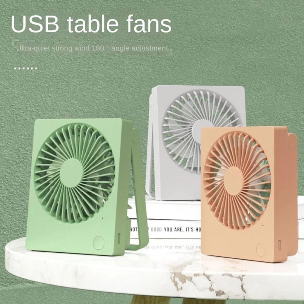 Portable Table Fan Cooling USB Desktop Fan Mini Air Cooler Rotation Adjustable Angle For Office Household USB Fan