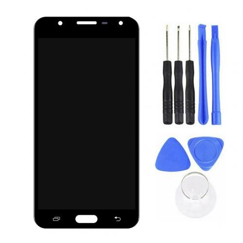 Ersetzen AMOLED Touchscreen Digitizer für Samsung Galaxis J7 Neo J701 J701F J701M: schwarz