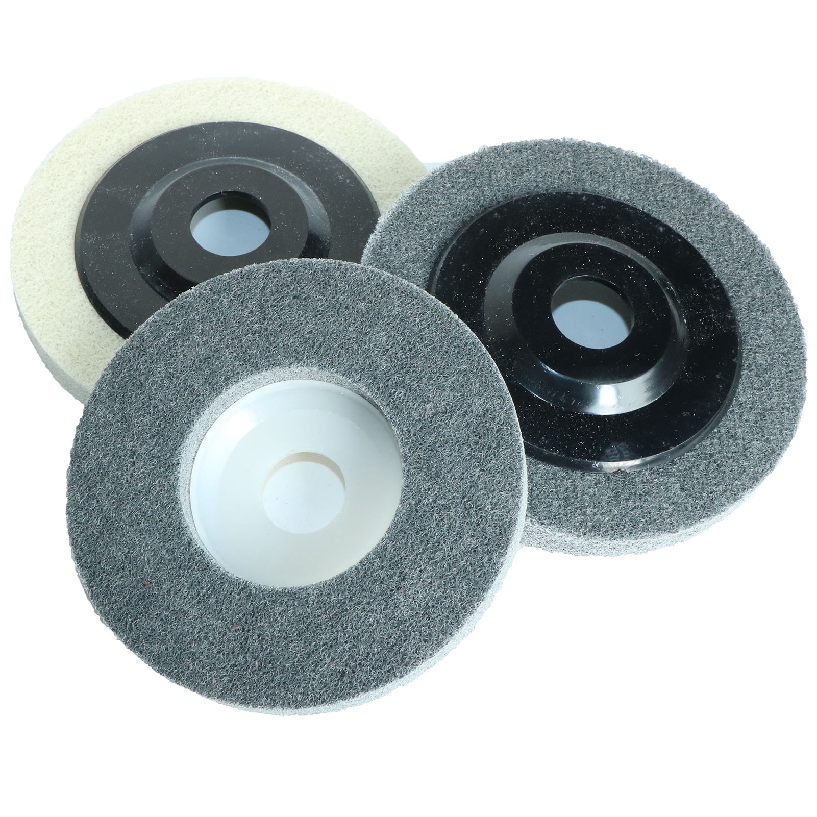 1pc 115/125mm Nylon Fiber Flap Polishing Wheel Disc For Angle Grinder For Wood Metal Buffing