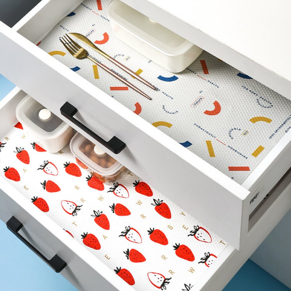 Herbruikbare Lade Mat Contact Papier Kast Liner Vochtbestendige Waterdicht Stofdicht Antislip Keuken Tafel Plank Liner pad