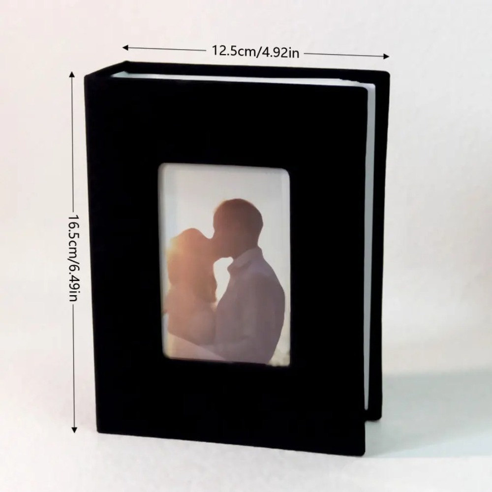 Nuovo album fotografico da 100 tasche 4x6 foto copertina in lino ottavino album di ritagli album fotografici scontrino-in poi scrivibili fai da te crescita dei bambini