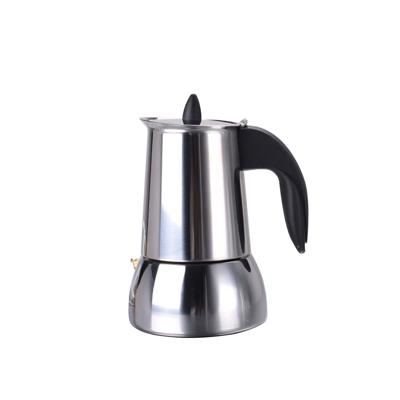 200/300/450Ml Rvs Koffiezetapparaat Percolator Pot Draagbare Espresso Koffiezetapparaat Moka Pot Geiser Koffie makers: 200ml