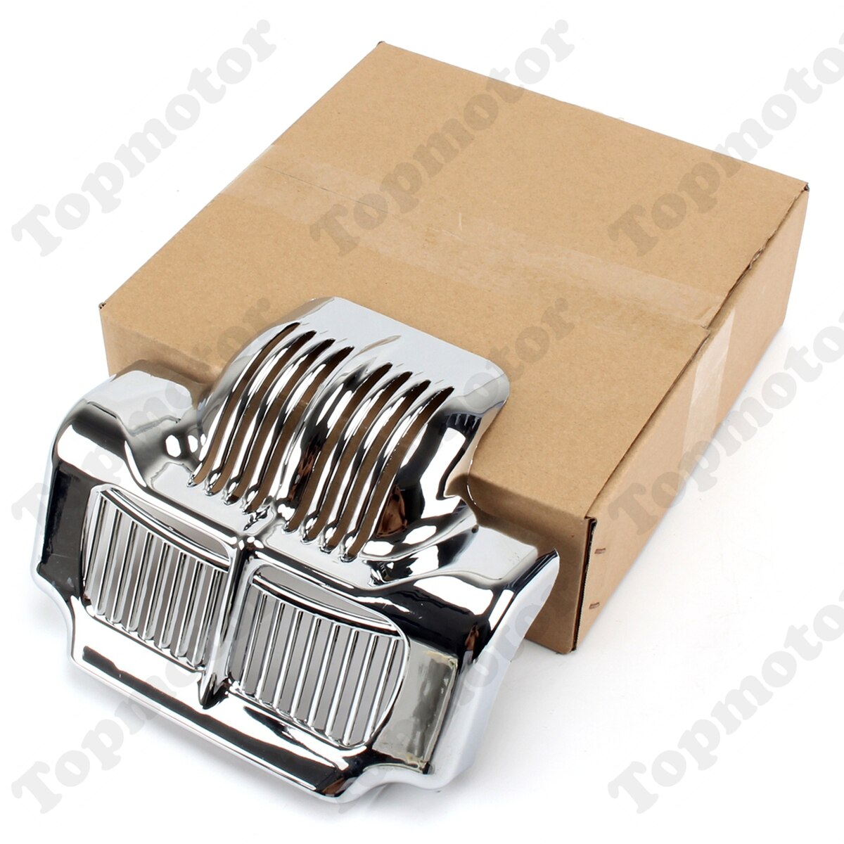 Motorcykeldelar kromotor oljekylare skydd för harley touring electra glide road glide road king flht