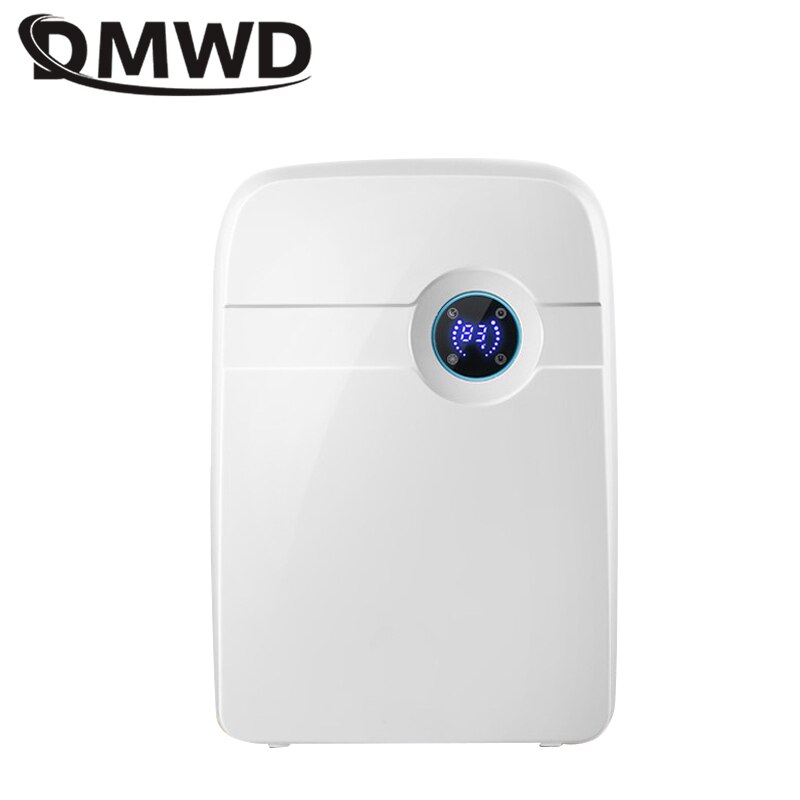 Dmwd 2500Ml Mini Ontvochtiger Lucht Droger Absorberende Vocht Elektrische Absorber Badkamer Slaapkamer Keuken Led Display 100-240V