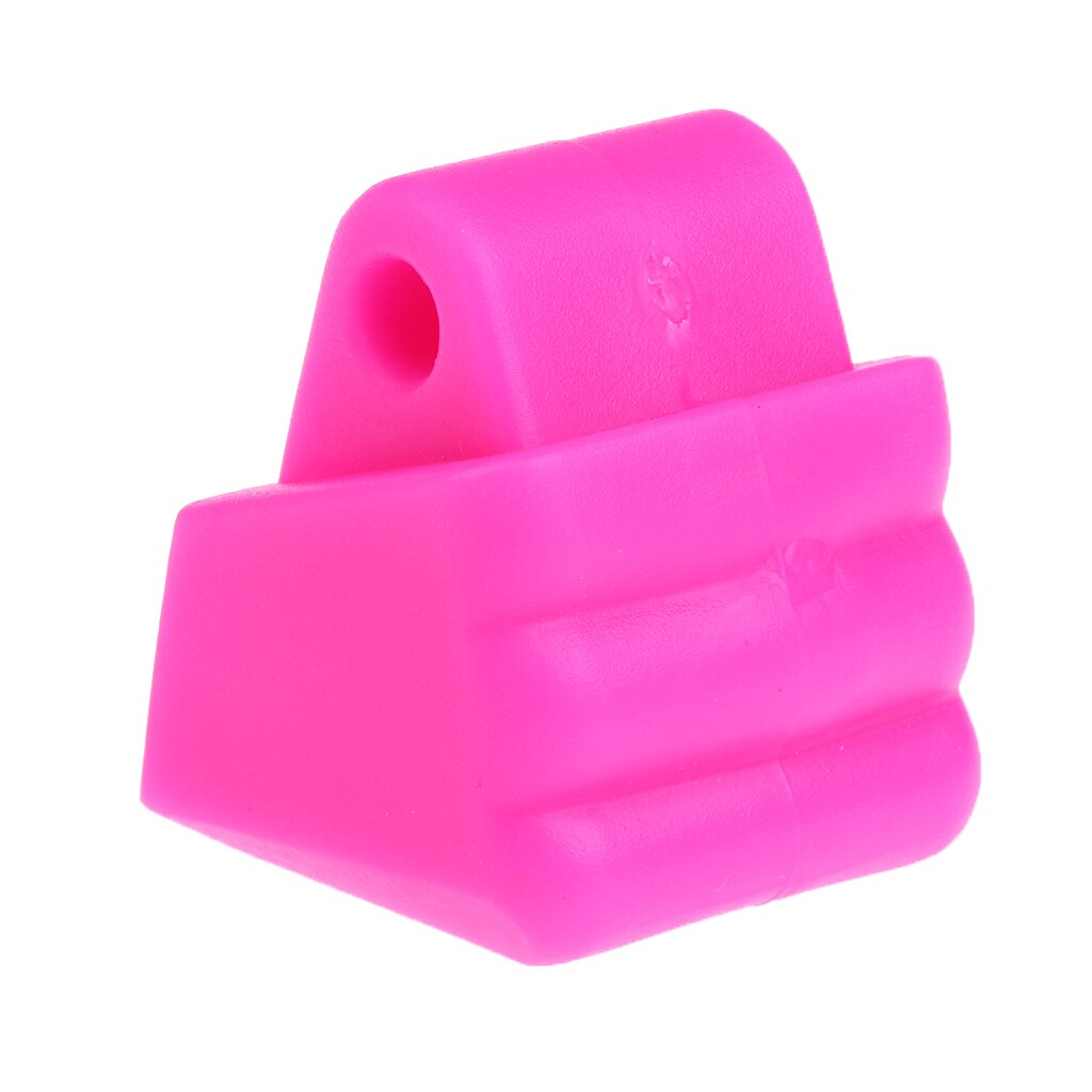 Tope de freno portátil para patines en línea, freno para patines, topes para patines ligeros, accesorios de patinaje 4,5 cm * 3,5 cm, Blanco/negro/azul