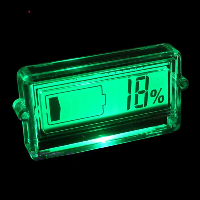12v-48v blysyre lithium lcd voltmeter batterikapacitet tester indikator monitor analysator 12v 24v 48v bil