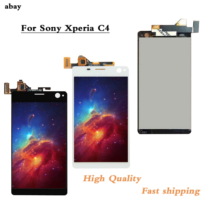 5,5 zoll Für Sony Xperia C4 E5303 E5306 E5333 E5343 E5353 E5363 LCD Anzeige + berühren Bildschirm Digitizer Montage Für sony C4