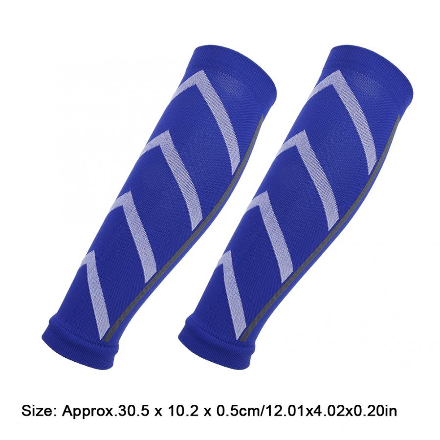 1 Pair Universal Shin Guard Stretch Socks Compression Stockings Relief Pain Protective Gear for Football Basketball Running