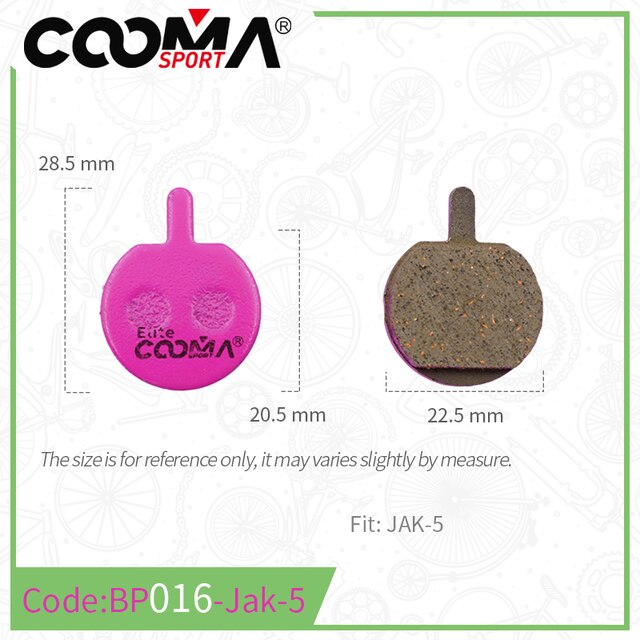 Pastillas de freno de bicicleta de cerámica para bicicleta de carretera SRAM Avid Shimano Magura Hayes Formula Hope MTB, 4 pares, Elite: Chocolate
