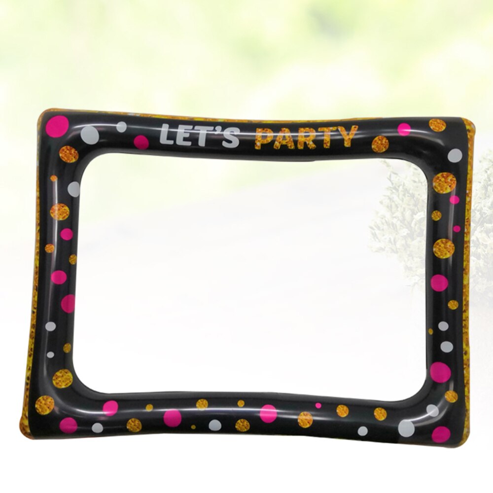 Nouvel an cadre Photo gonflable cadre Photo à main accessoire Photo accessoires de photographie fournitures de fête: Default Title