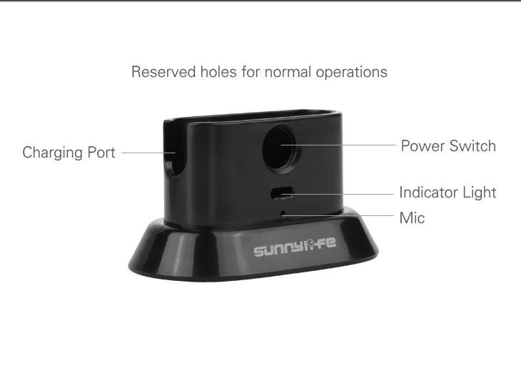 Para Insta360 una X soporte Base estabilizador accesorios para Cámaras Deportivas Base para Insta 360 X