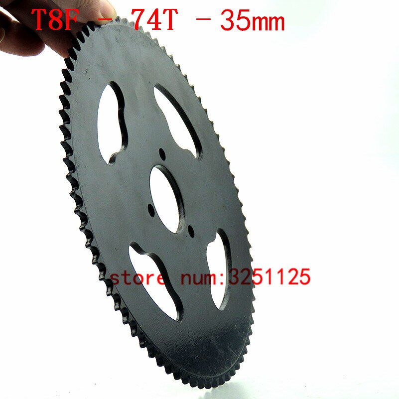 Hinterrad-Zahnrad T8F 74T, 35 Mm - Stahl & Langlebig