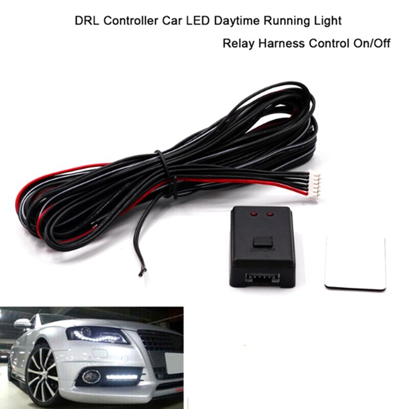 Car Led Daytime Lamp Controller with Dimming Delay Function Led Fog Lights Drl Controller