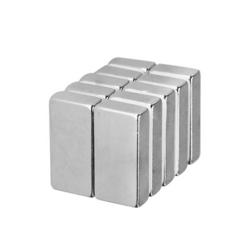 5 ~ 50 Stuks 20X10X5 Mm Krachtige Quadrate Magnetische Permanente Magneet 20X10X5mm Super Krachtige Magneet Neodymium Magneten 20*10*5 Mm